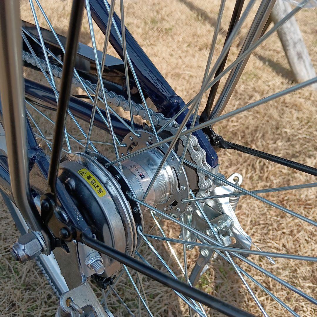 YAMAHA　ネイビー 電動アシスト機能付き自転車 パス　チア　ほぼ未使用