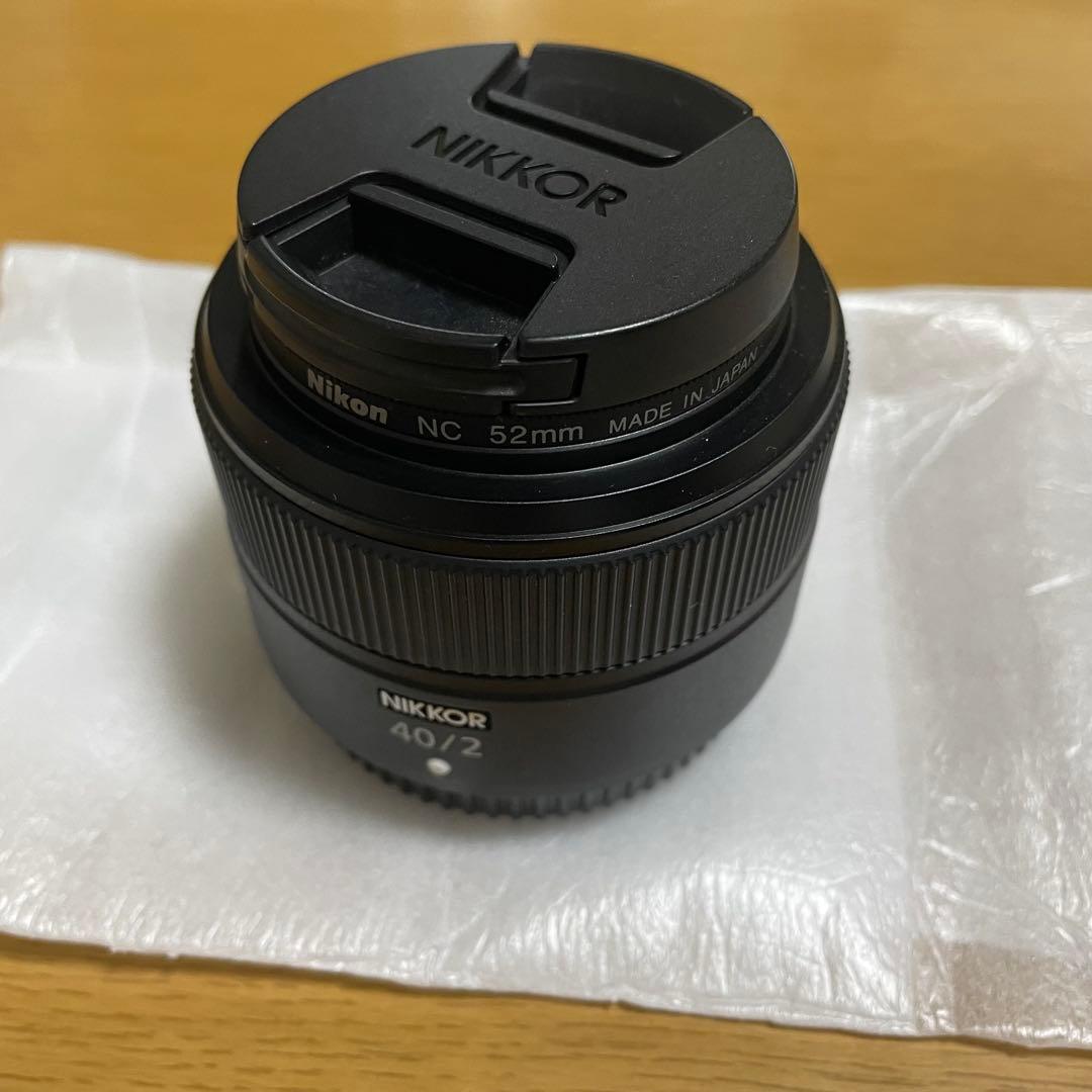 【美品】NIKKOR Z 40mm f/2 レンズ　NDフィルター付き