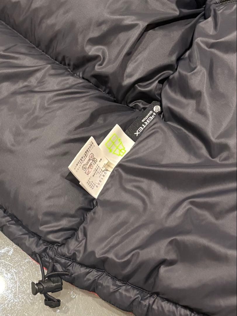 最終価格THE NORTH FACE ダウンベスト 赤・黒 XL