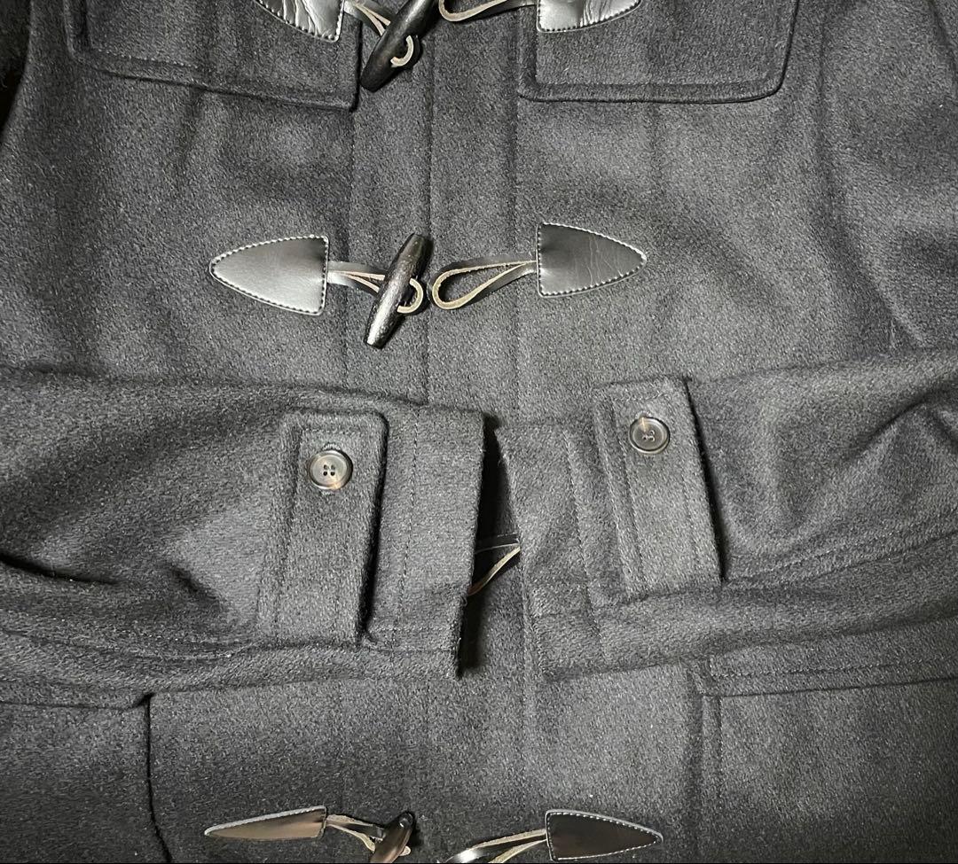 コムデギャルソンシャツ　ダッフルコート　Mサイズ　黒