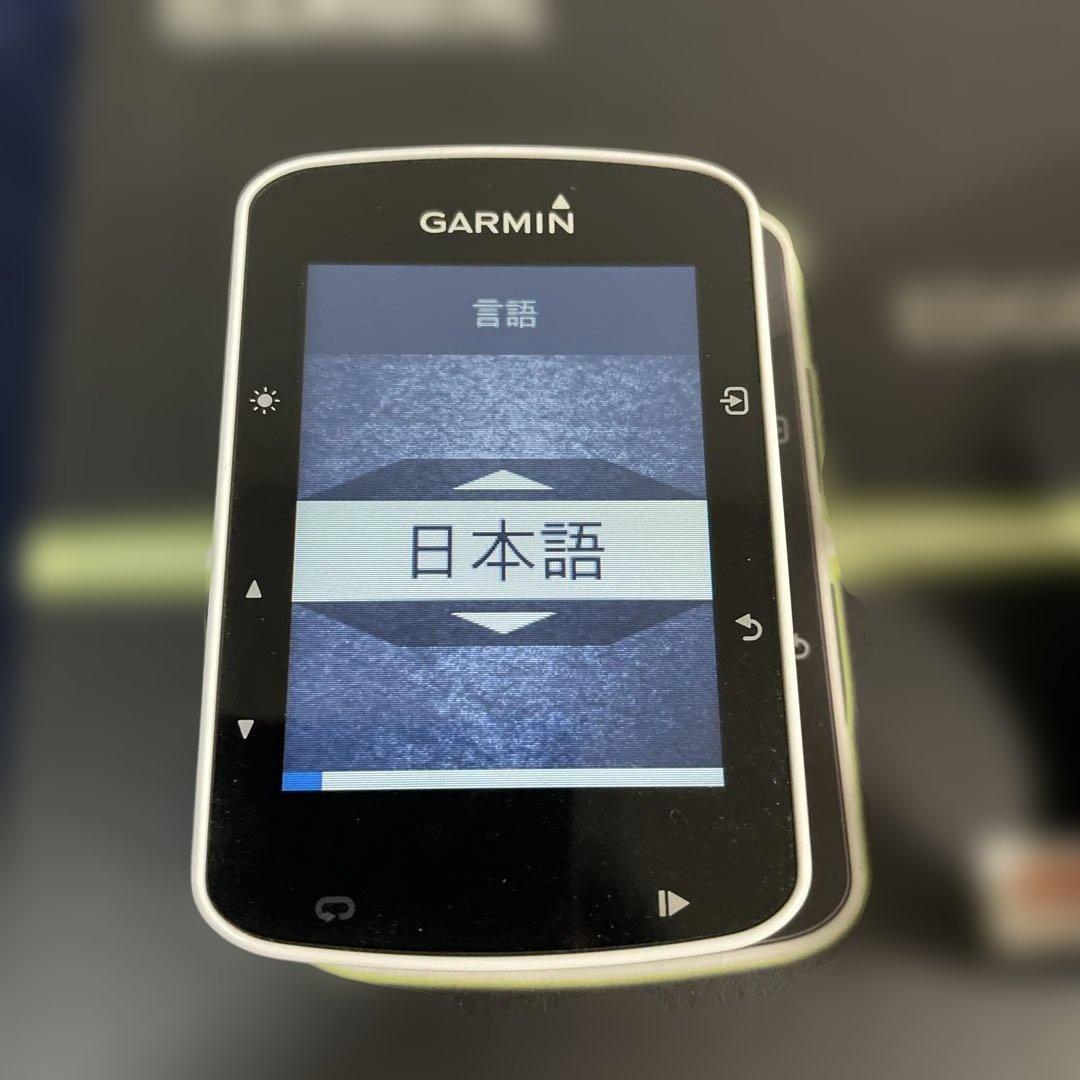 Garmin Edge520J スピード、ケイデンス、心拍センサー