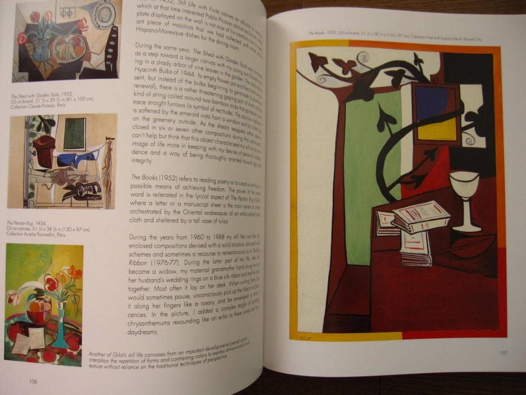 Monograph 1940-2000　Francoise Gilot サイン入