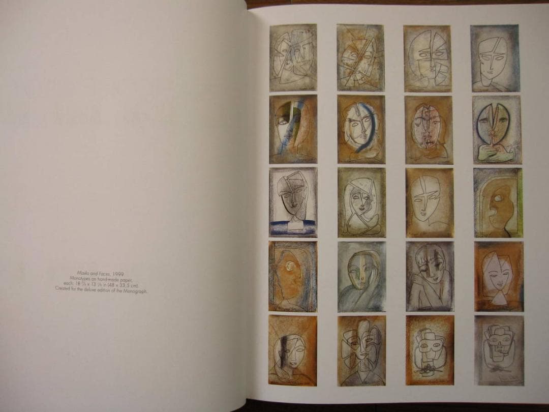 Monograph 1940-2000　Francoise Gilot サイン入