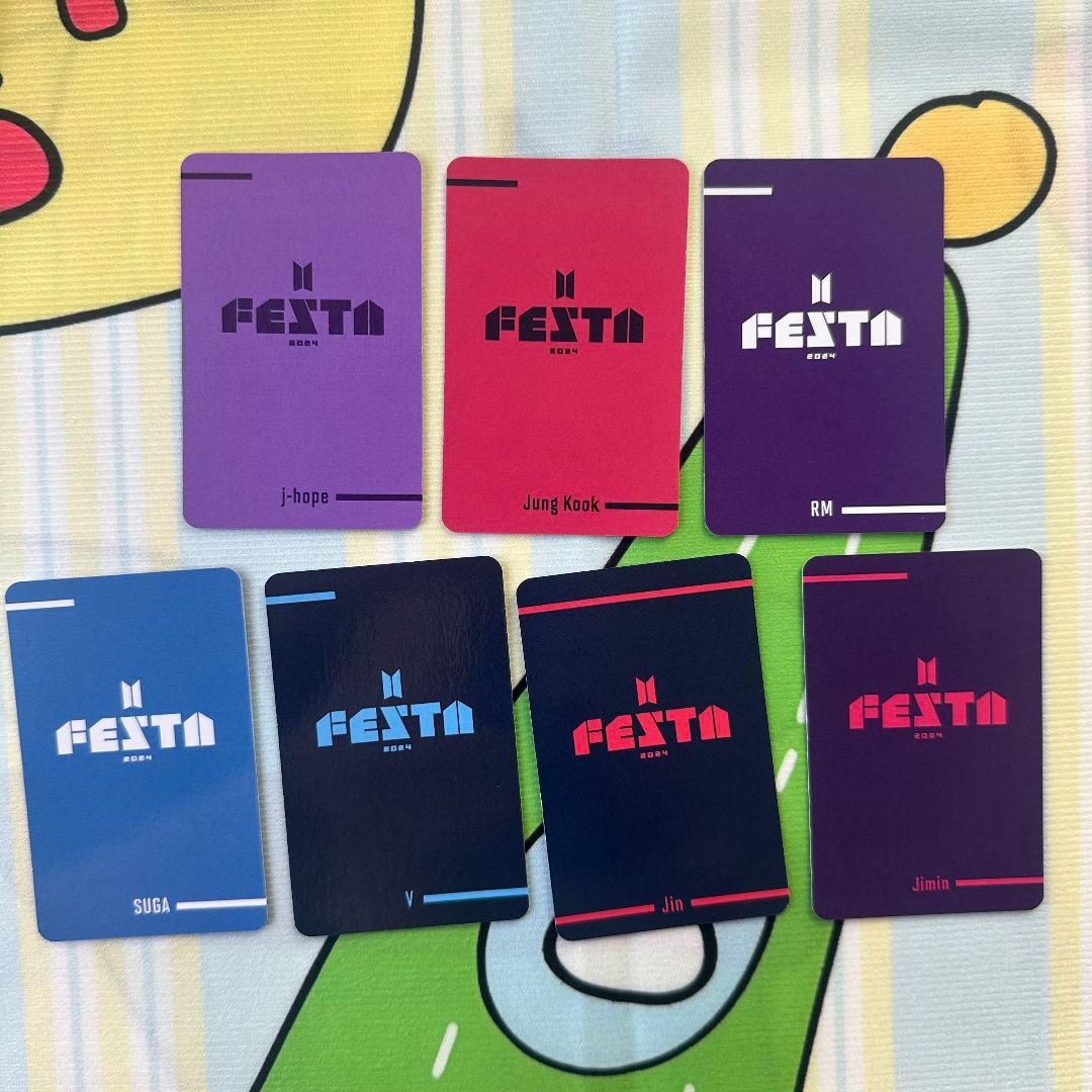 BTS 2024 11周年 FESTA ARMY ZONE トレカ 7枚