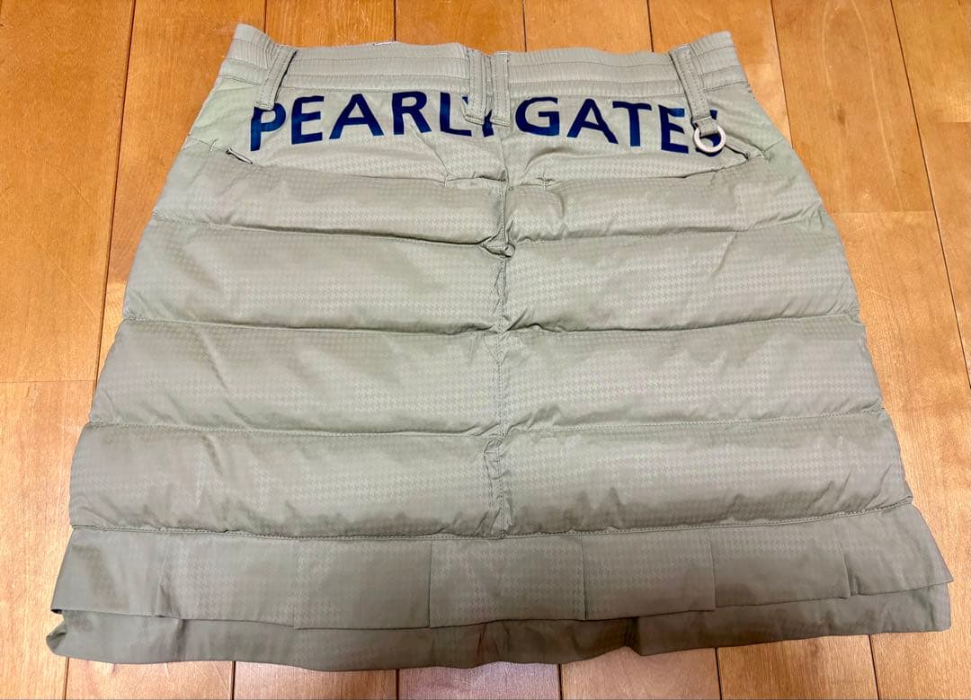 新品　パーリーゲイツ　セットアップ　ジャケット　中綿　スカート　ダウン　ベージュ