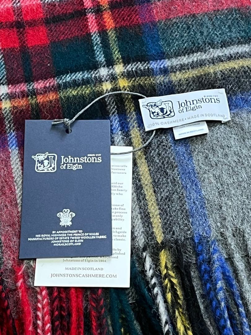 【新品】Johnstons of Elgin マフラー グレースチュワート