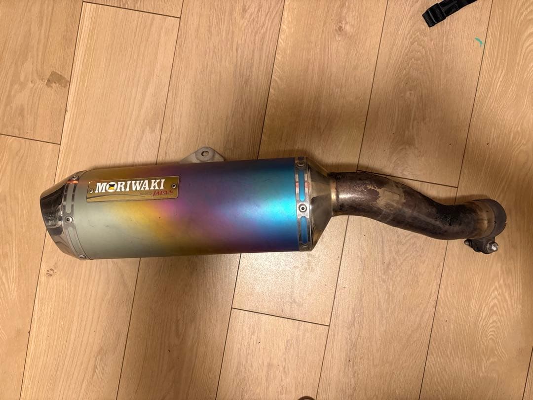 モリワキ　マフラー　50.8 チタン