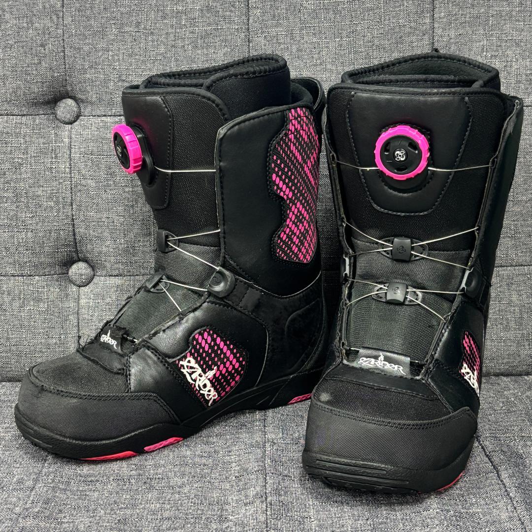 美品 FLOW フロー イージーライダースノーボードブーツ 23.5cm BOA