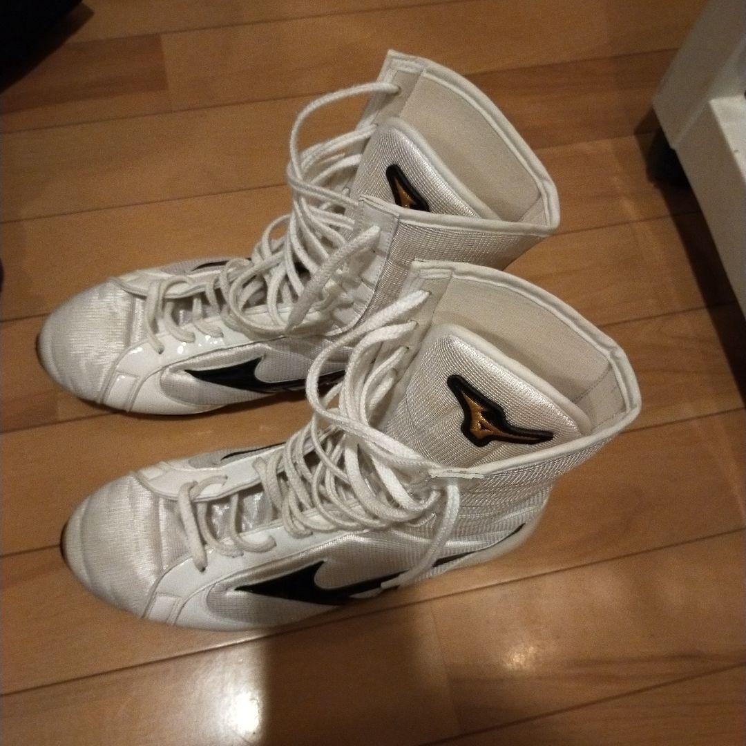 Mizuno ボクシングシューズ フィニッシャー　ホワイト/ブラック