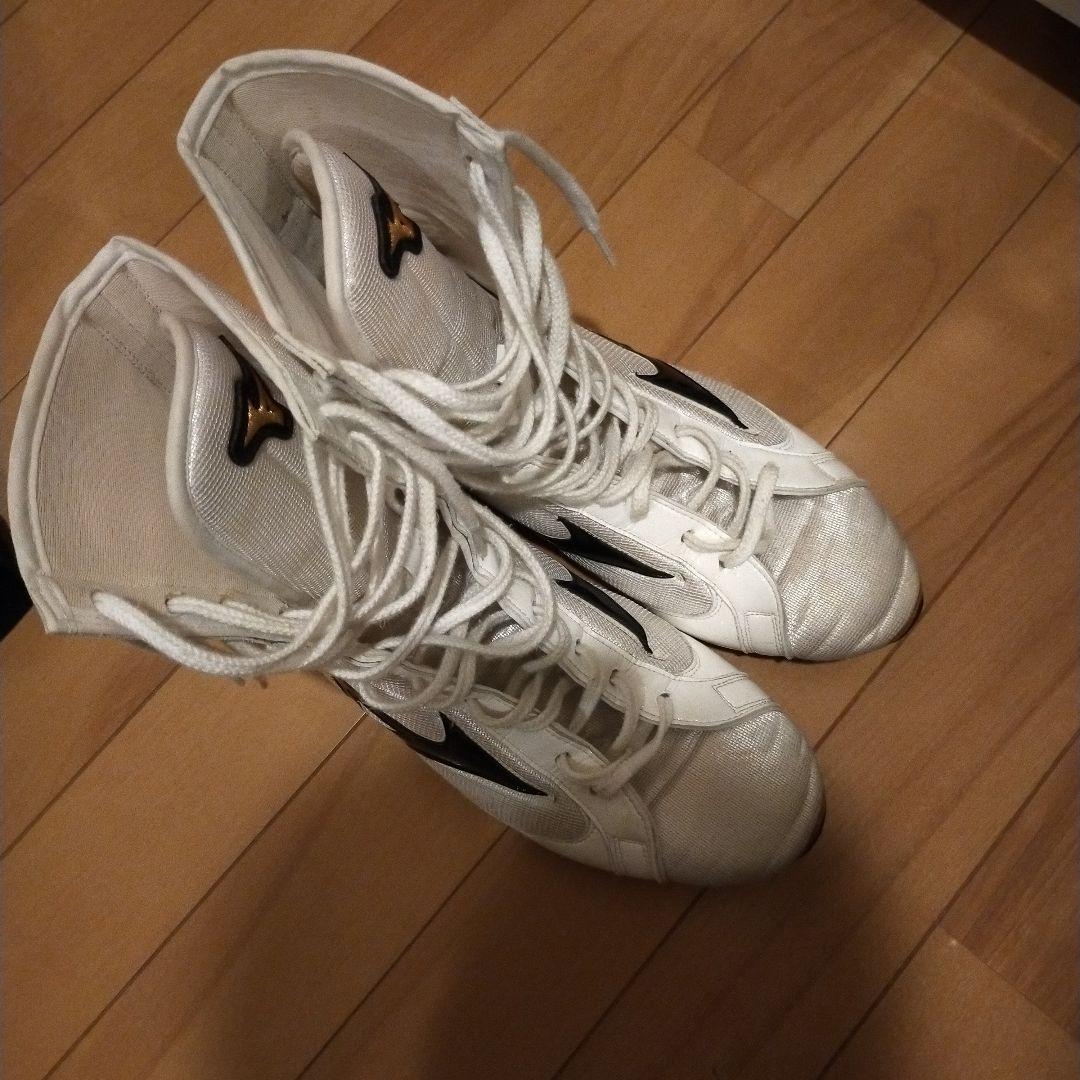 Mizuno ボクシングシューズ フィニッシャー　ホワイト/ブラック