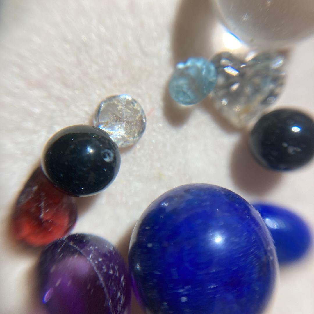 遺品整理　サンゴ　赤珊瑚　ヒスイ　ルース　おまとめ