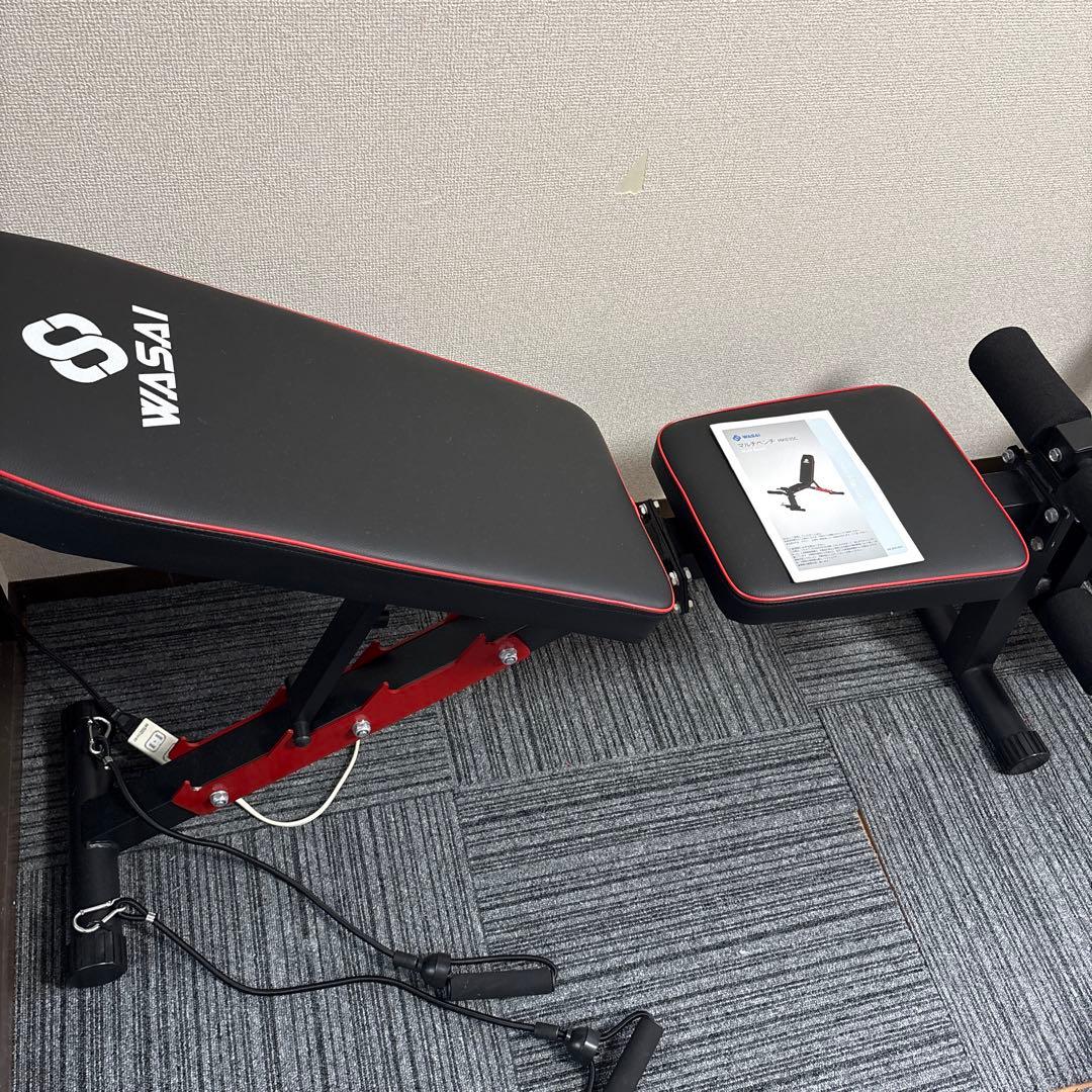 WASAI トレーニングベンチ MK035C 取扱説明書付き【直接取引のみ】