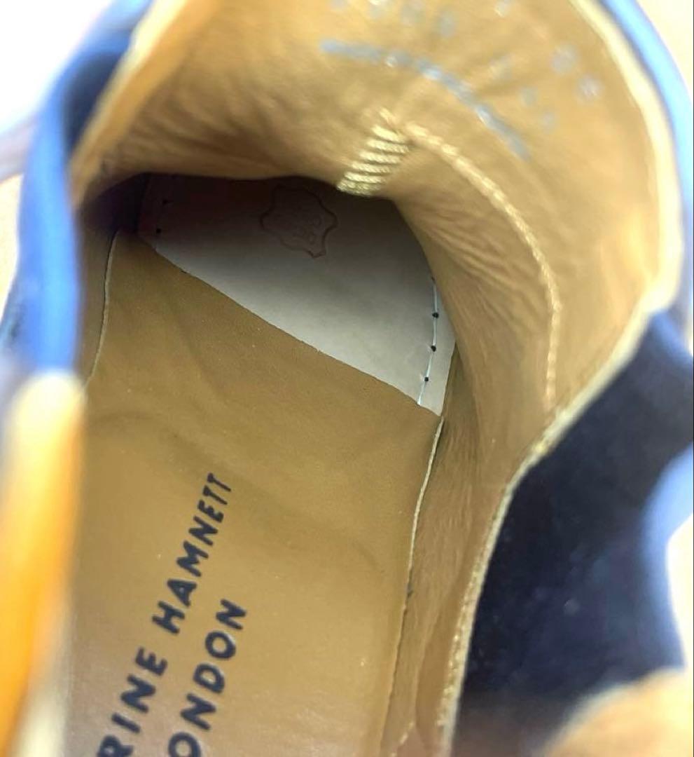 キャサリンハムネットロンドン　サイドゴアブーツ　25㎝