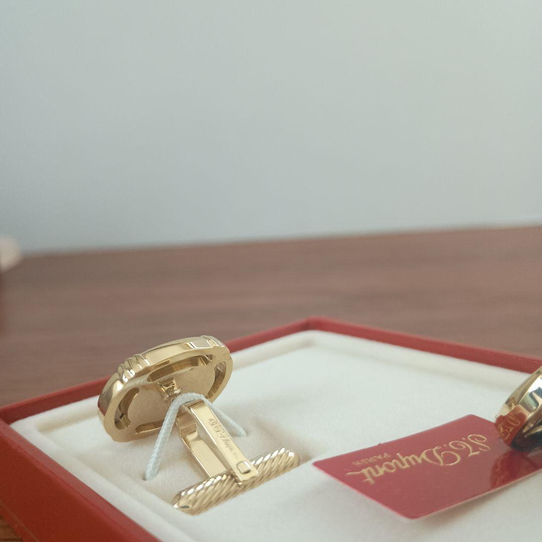 S.T. Dupont カフリンクス ゴールド/シルバー