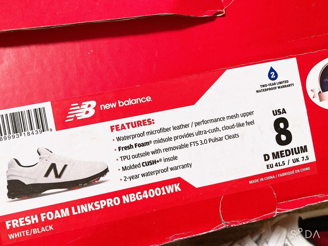 【ふみくん】ニューバランス　ゴルフシューズ　1344