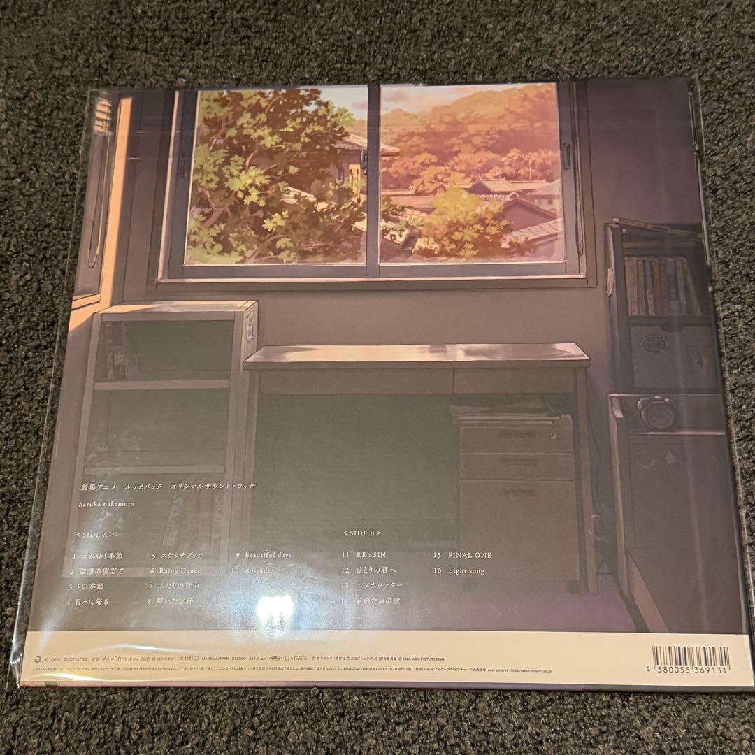 特典付 アナログレコード盤 ルックバック オリジナルサウンドトラック レコード