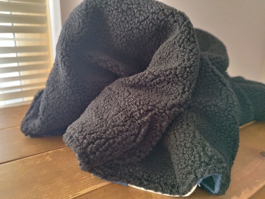 No.1322ハンドメイド★ブランケット2枚★デニムリメイク★パッチワーク