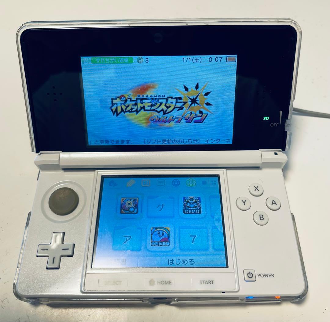 【中古】ニンテンドー3DS本体＋ソフト5本