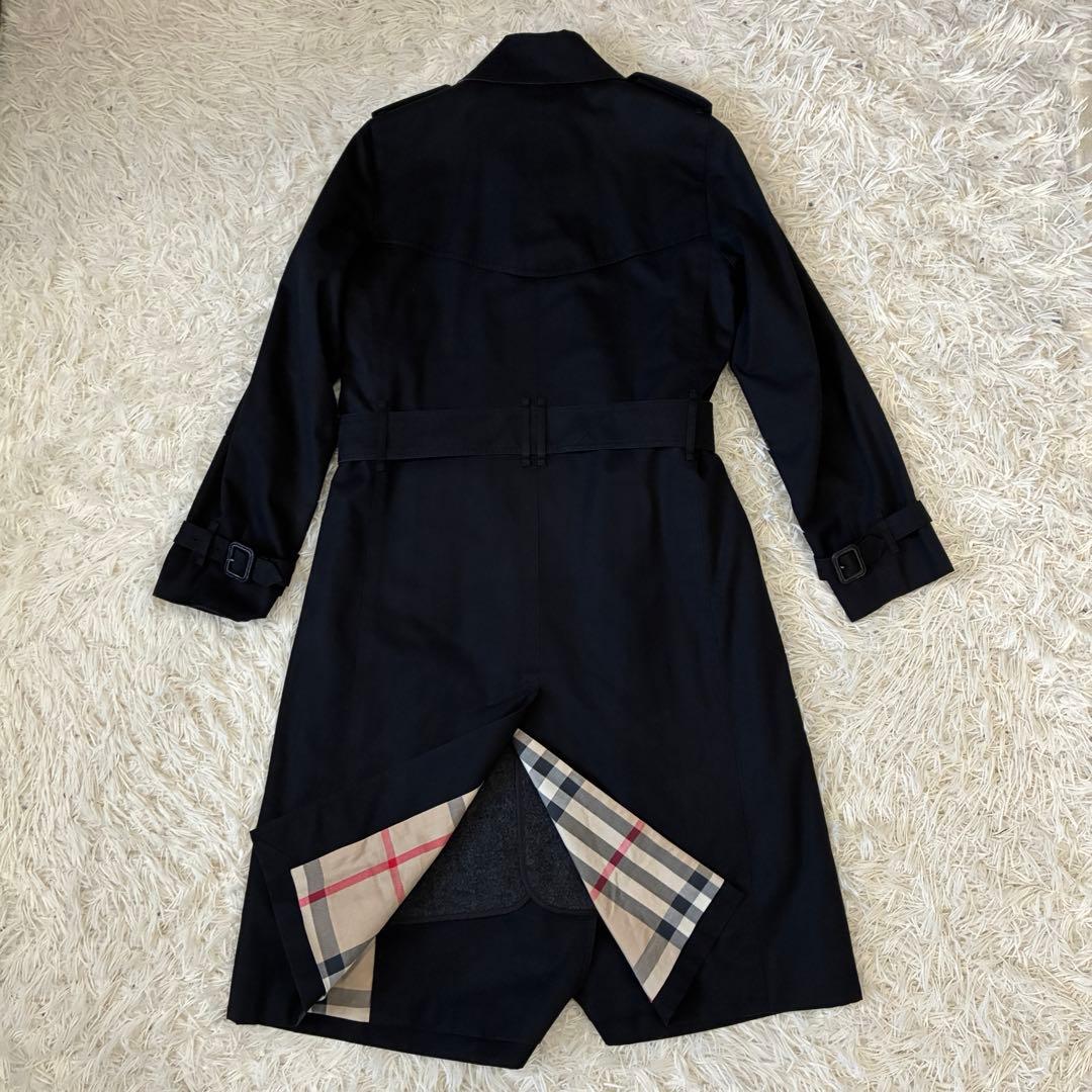 美品✨バーバリーロンドン ロング トレンチコート 着丈97ノバチェック ライナー