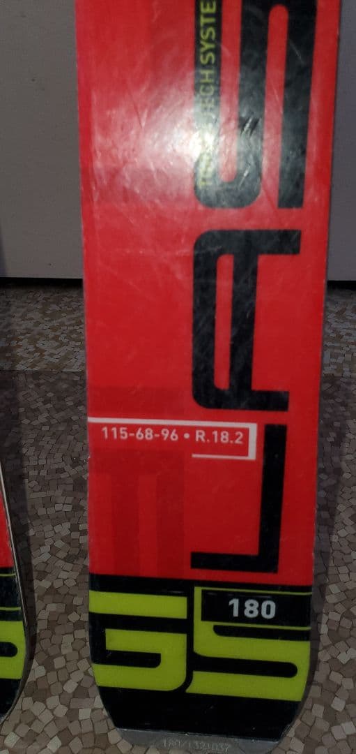 ストックリ stockli LASER GS 180cm R18