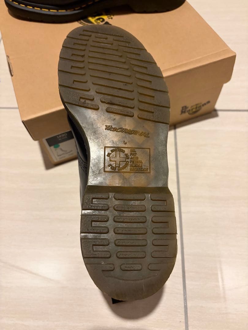 Dr. Martens ブラック ワークブーツ