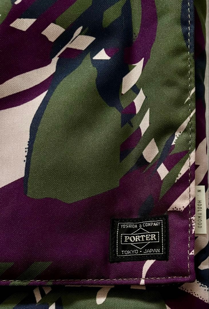 PORTER x N.HOOLYWOOD ヘルメットバッグ 迷彩柄