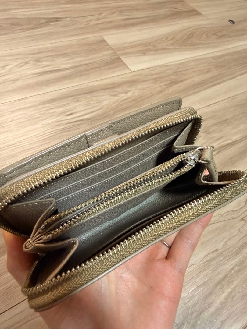 VASIC round mini stone 2つ折り財布