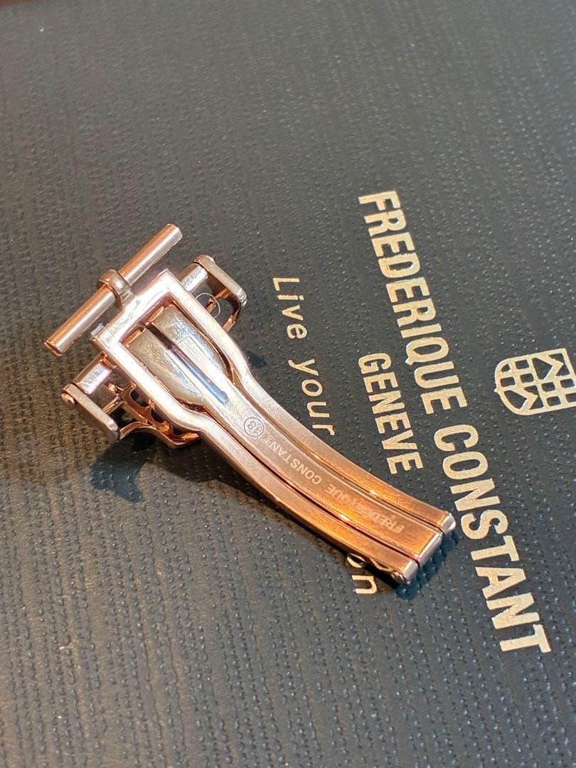 フレデリックコンスタント ローズゴールド 純正D バックル 18mm未使用品