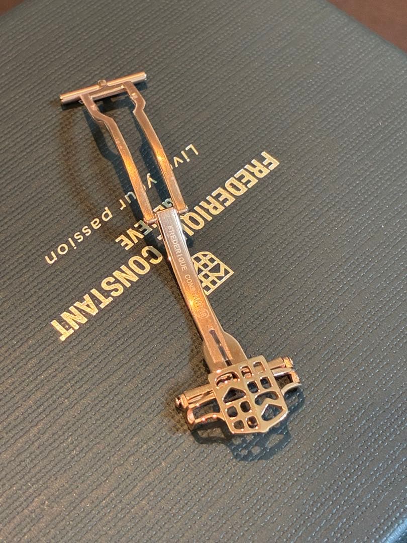 フレデリックコンスタント ローズゴールド 純正D バックル 18mm未使用品