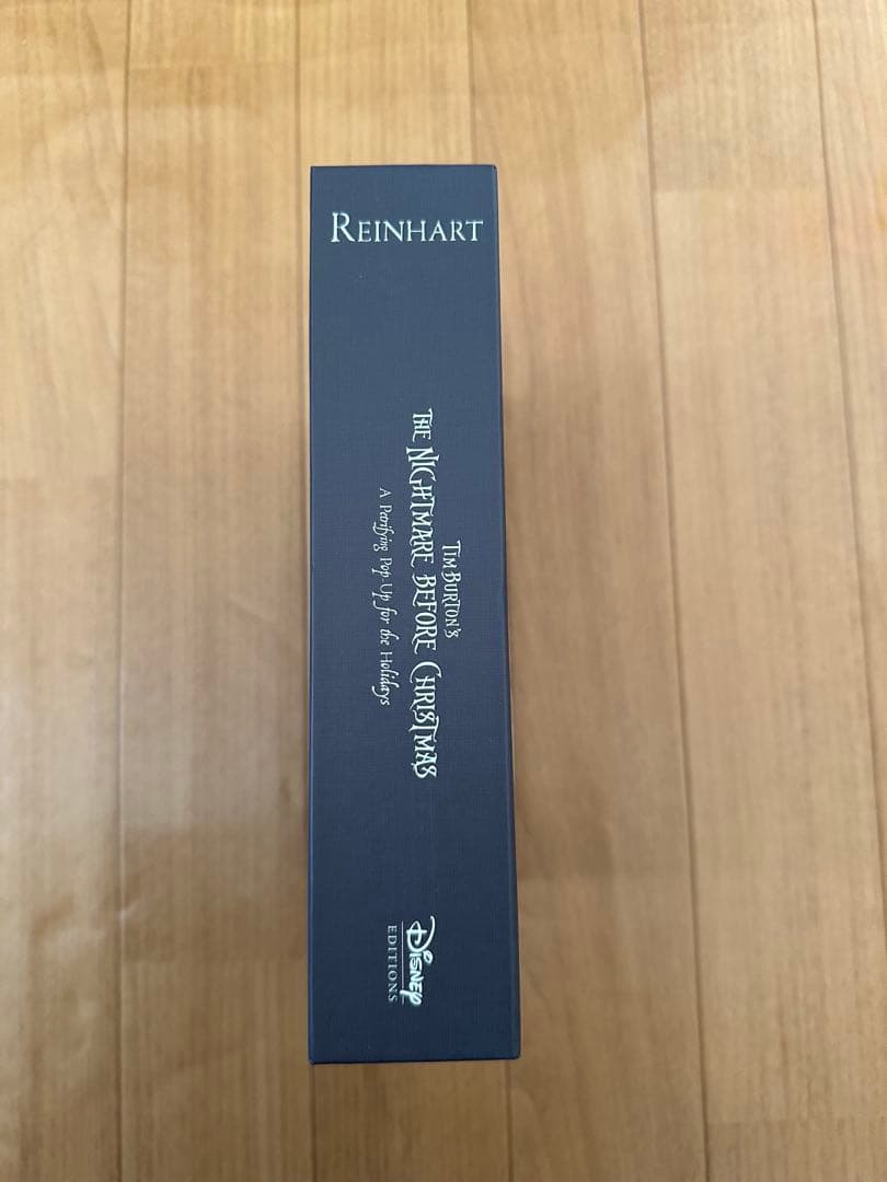 希少本　ナイトメアビフォアクリスマス　マシューラインハート作　ポップアップ絵本