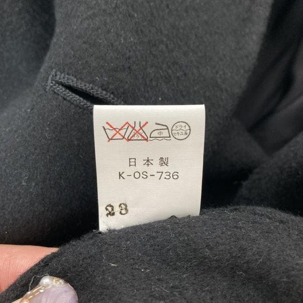 極美品 カシミヤ100％ L ダブルフェイス ダブルチェスターコート B0188