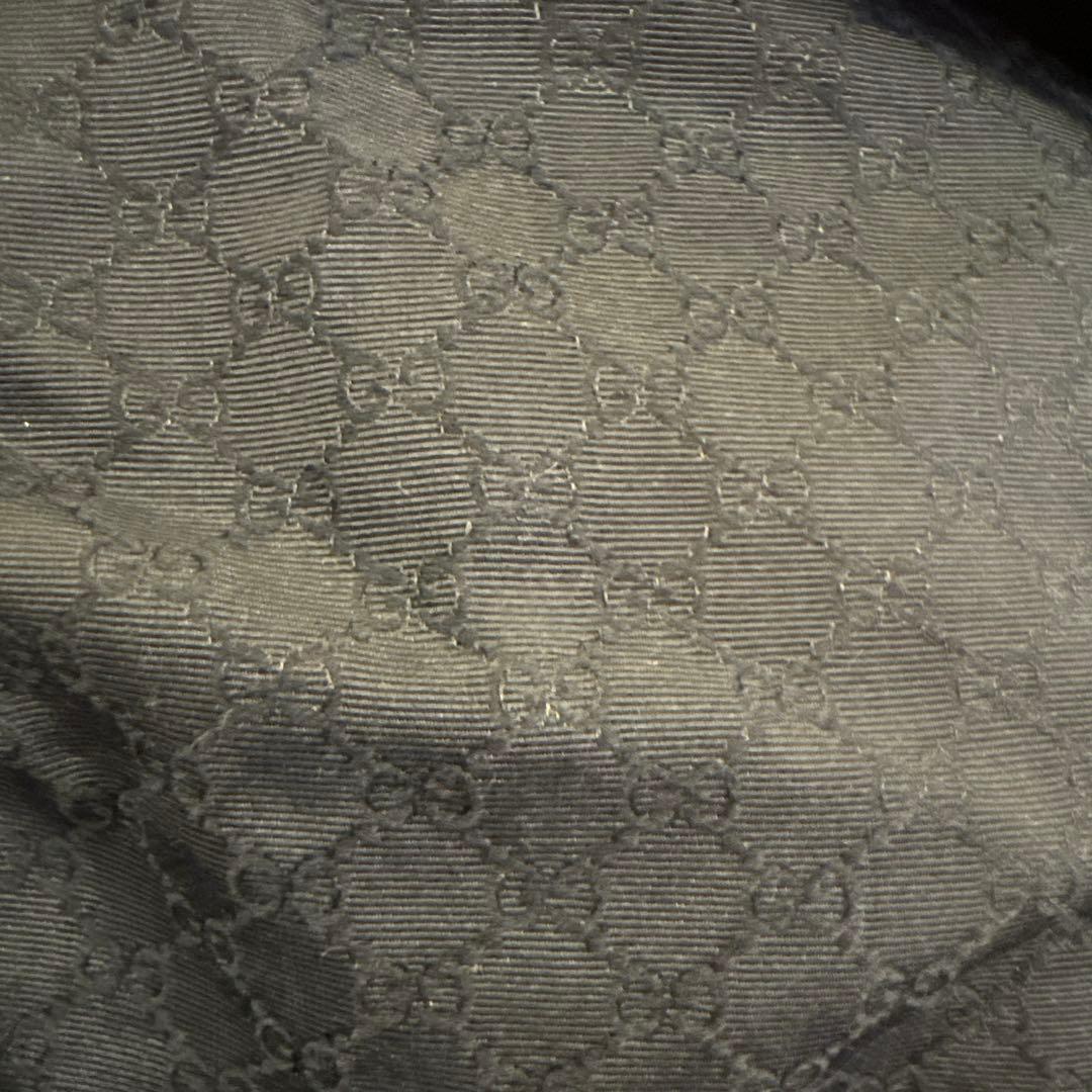 GUCCI 本革 メンズ　ハンチング　帽子　Lサイズ