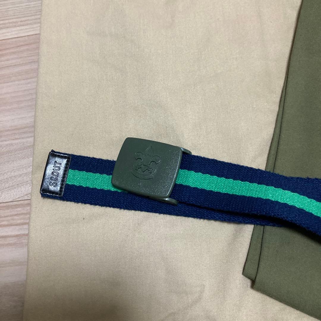 キャンプ用ハットとパンツ、ベルトセット