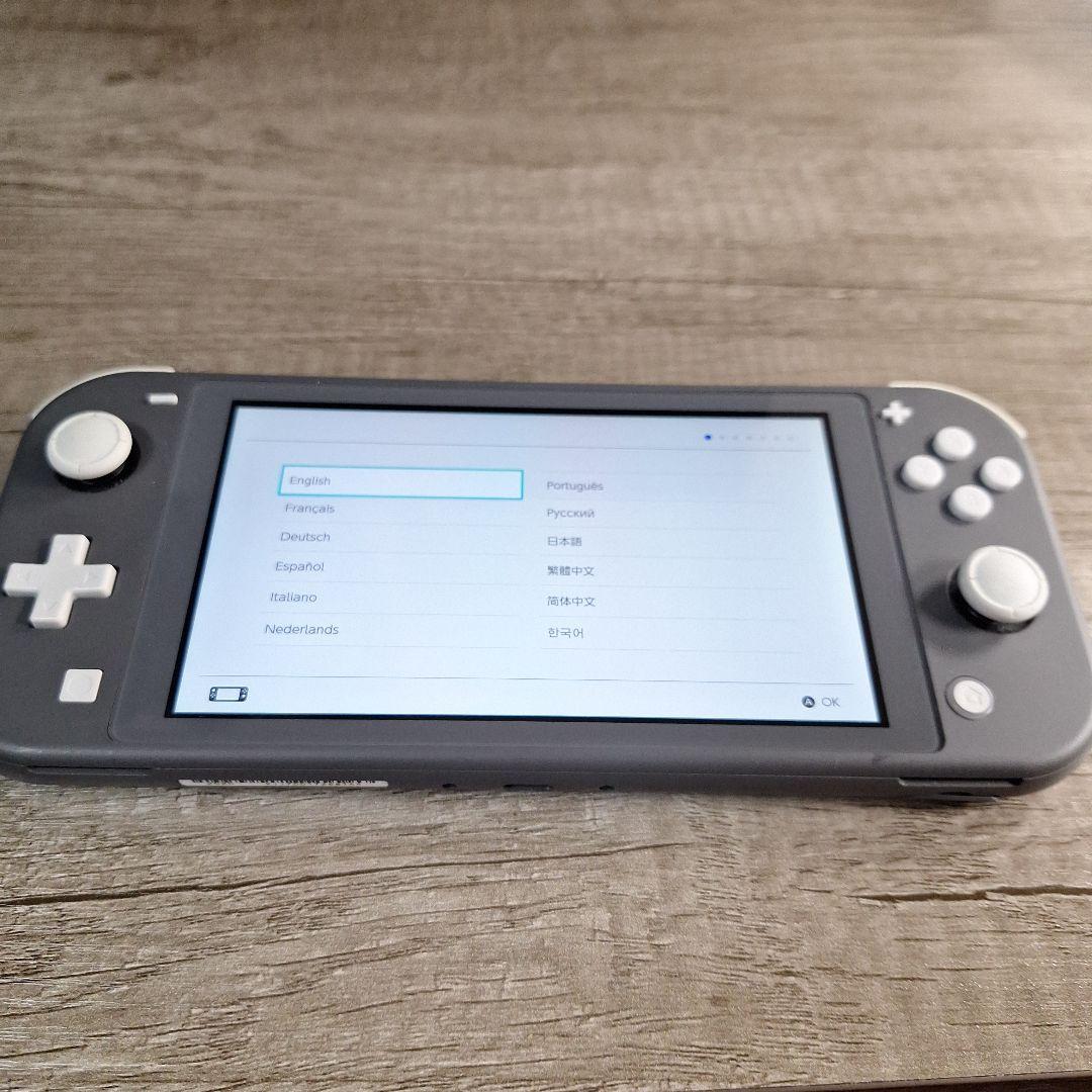 Nintendo Switch Lite グレー 32GBメモリーカード付き