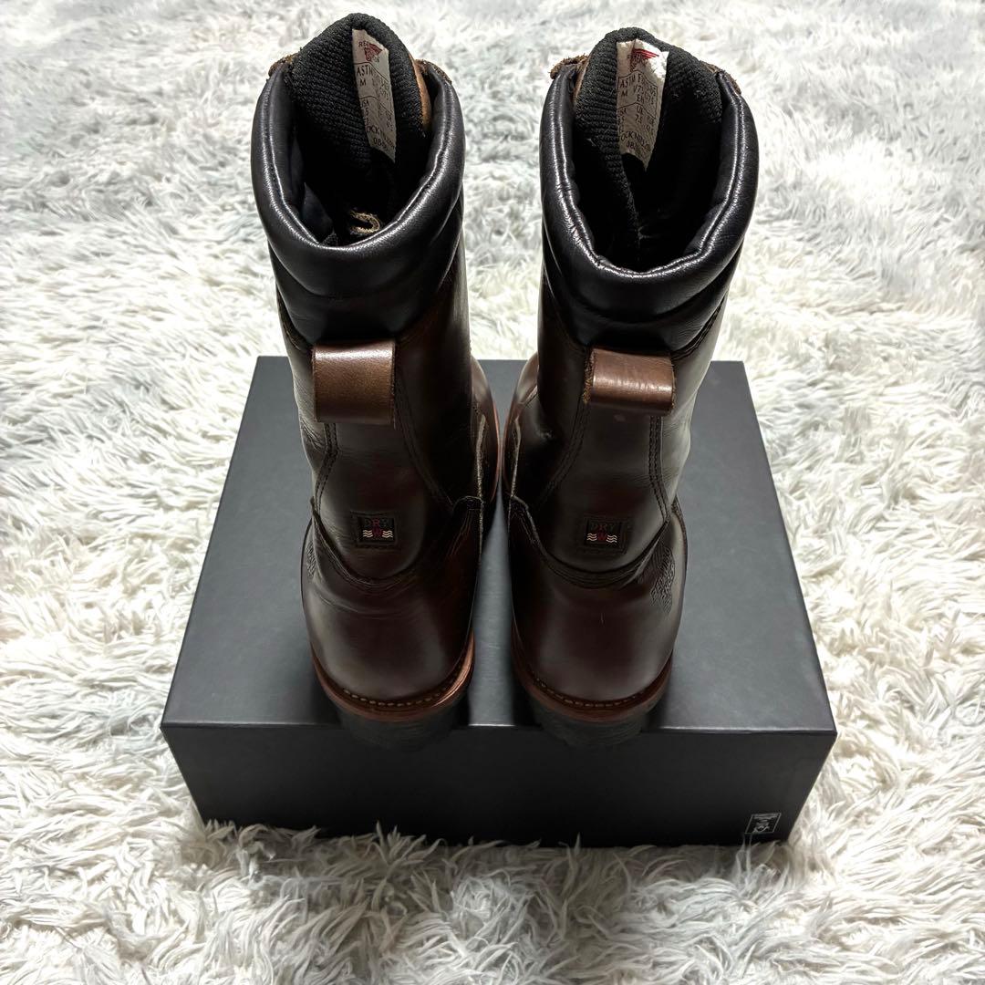 【良品】RED WING 本革 オイルドレザー LOGGER BOOTS 8.5