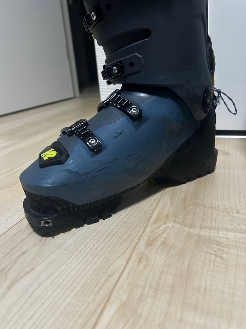 K2 マインドベンダー100 スキー用ブーツ グレー/黒/黄色