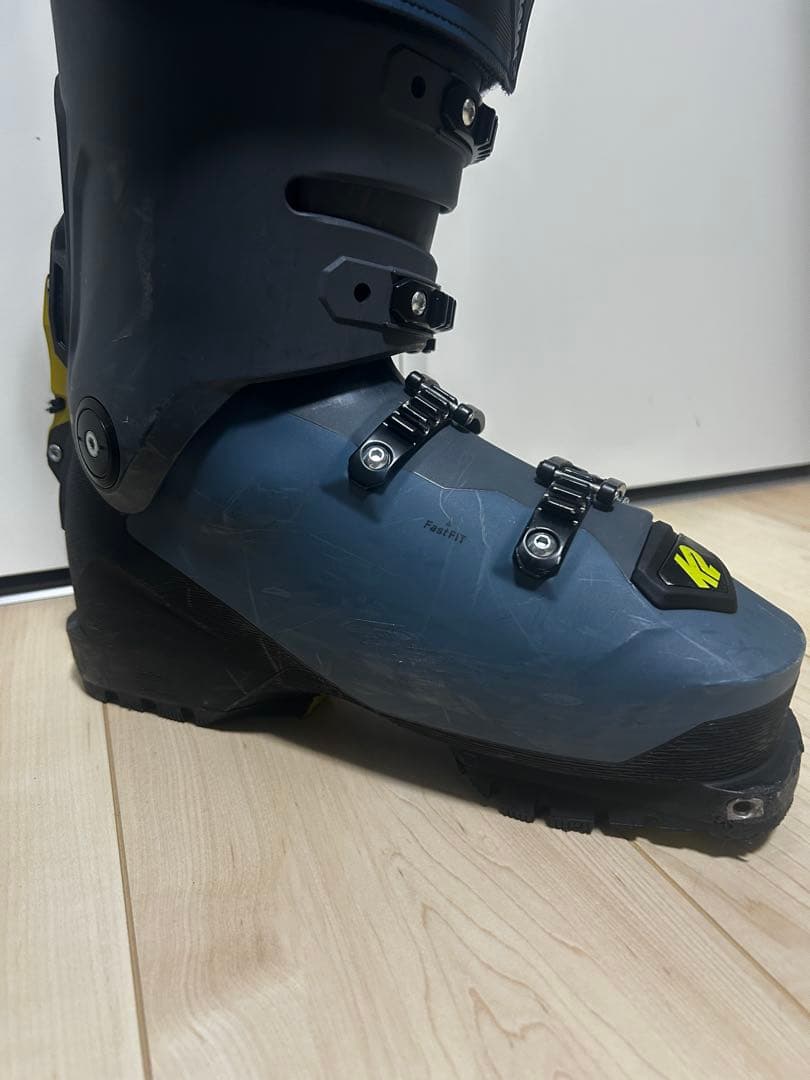 K2 マインドベンダー100 スキー用ブーツ グレー/黒/黄色