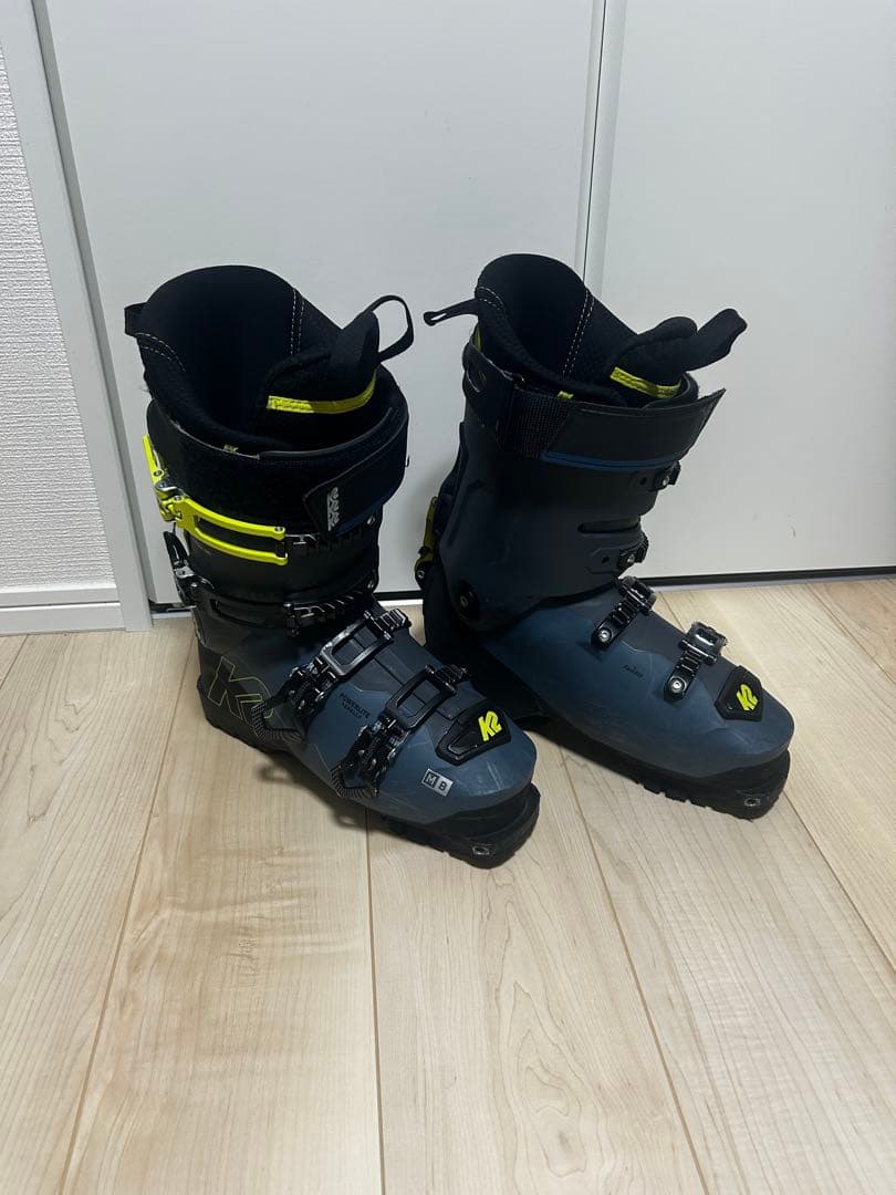 K2 マインドベンダー100 スキー用ブーツ グレー/黒/黄色