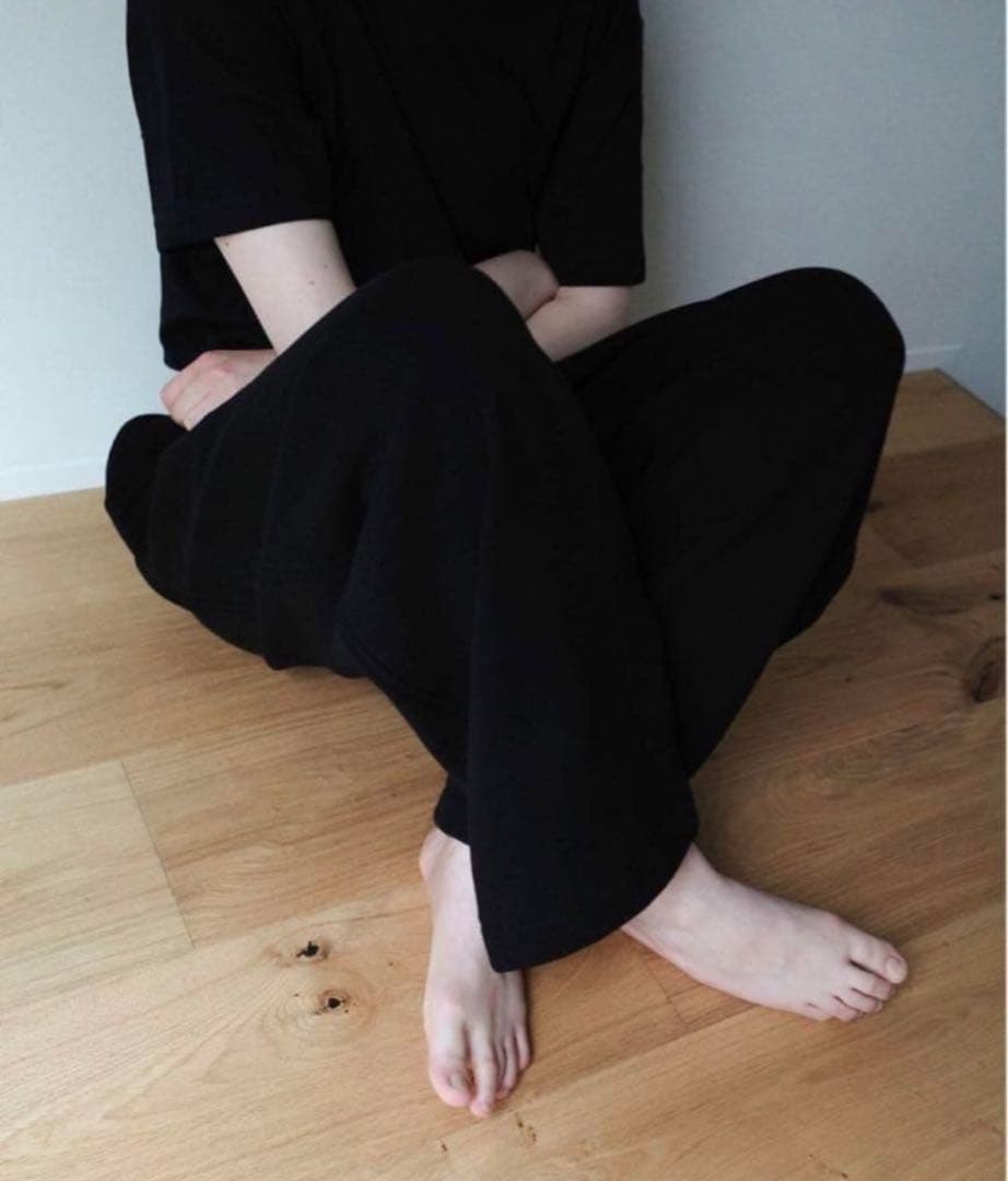 Antwort アントワート Wind Sweat Pants BLACK