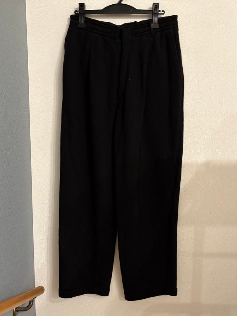 Antwort アントワート Wind Sweat Pants BLACK