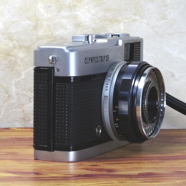 【整備済完動品・赤ベロOK！フィルム試写済み】OLYMPUS Trip 35