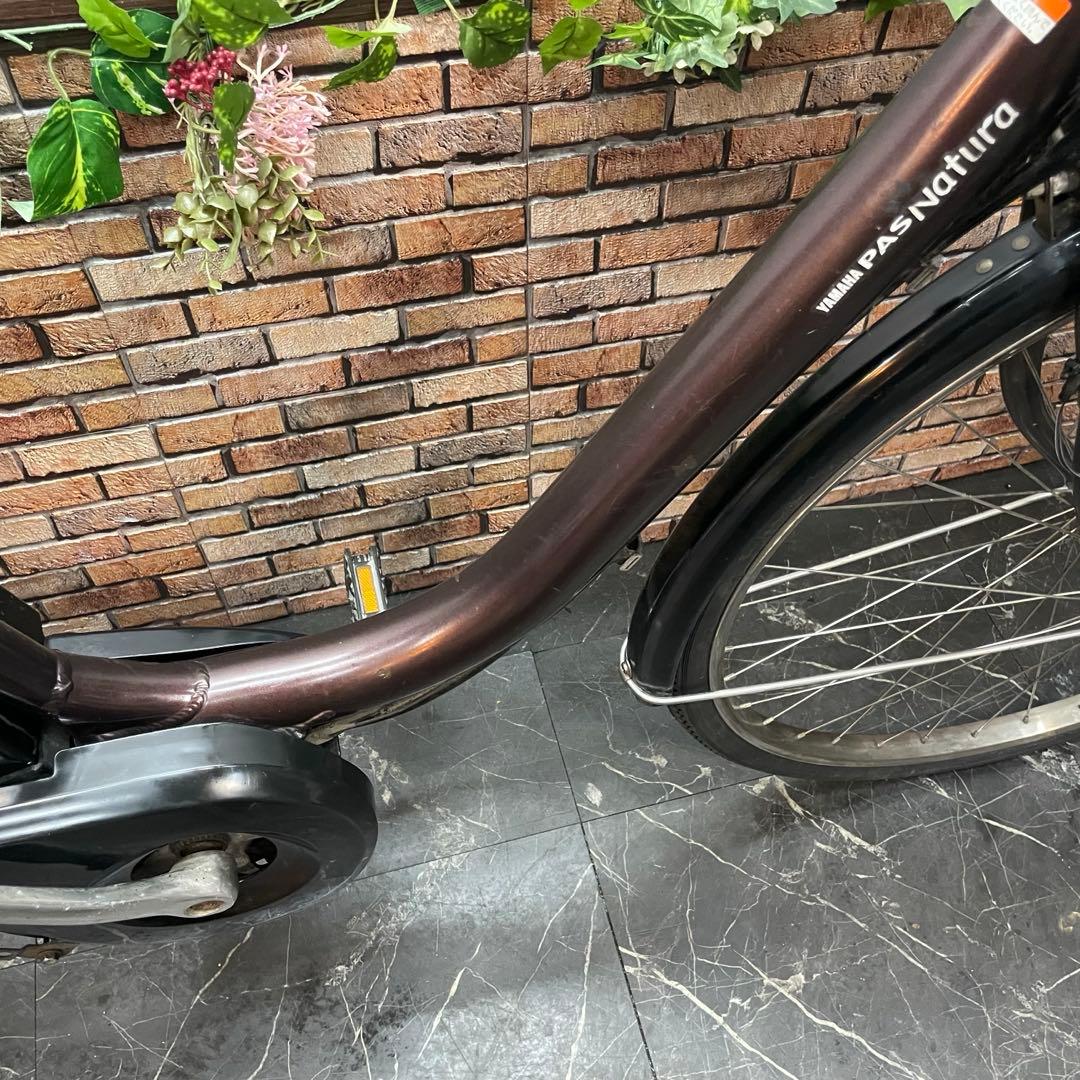【70】電動自転車 YAMAHA PAS Natura ブラウン