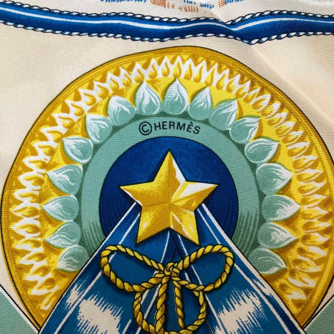 HERMESエルメスカレ90Chevaux de Trait馬柄 美品タグあり