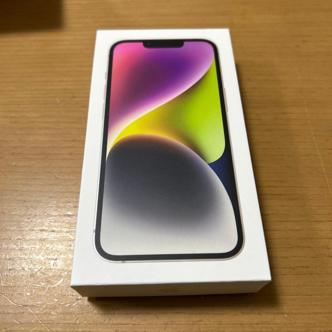 Apple iPhone 14 Starlight 本体 128gb