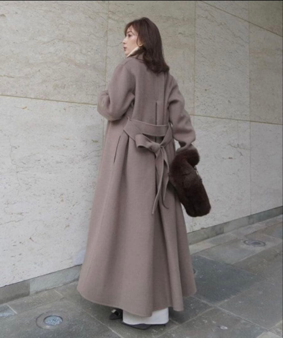 anuans✴︎リバーロングコート✴︎モカ