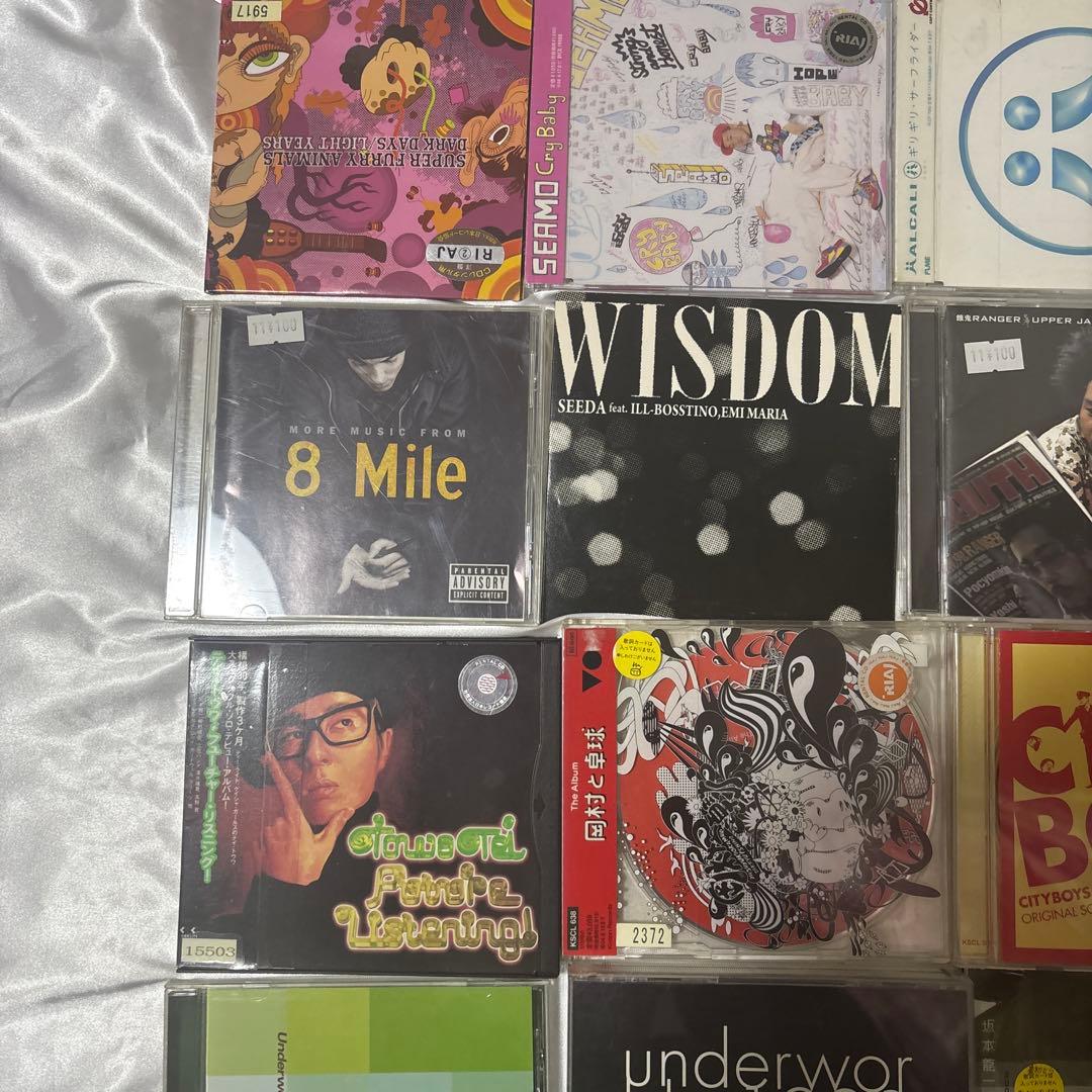 レンタル落ちCD　まとめ売り　ラップ　テクノ　電子音楽