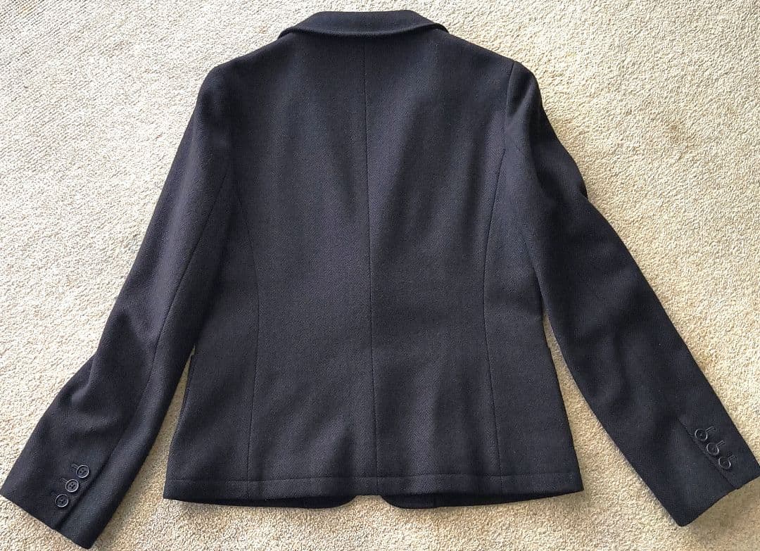 ​【美品】マーガレットハウエル ヘリンボーン ウールジャケット ブラウン M