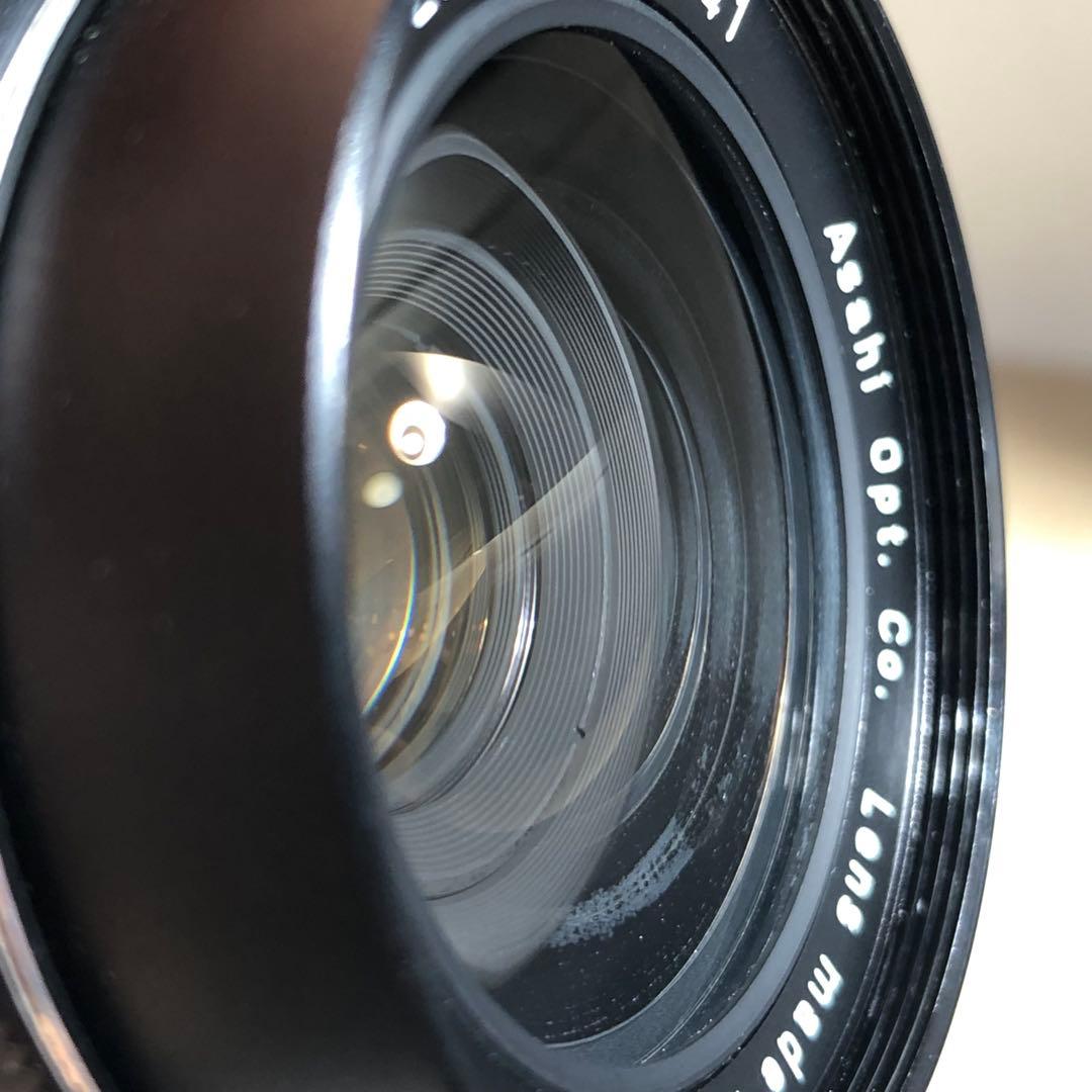 純正キャップ付 SUPER TAKUMAR 35mm f2 m42マウント