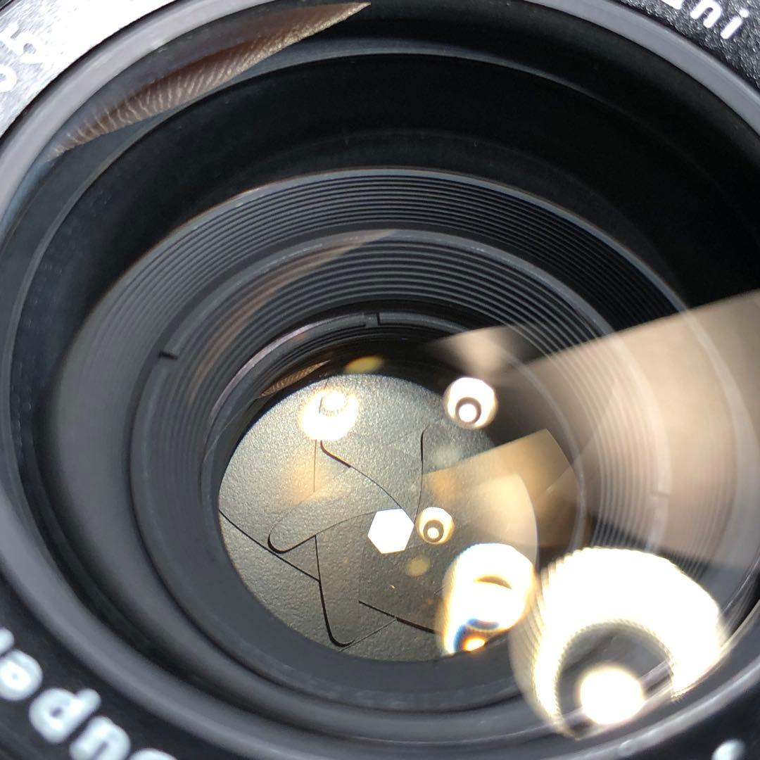 純正キャップ付 SUPER TAKUMAR 35mm f2 m42マウント