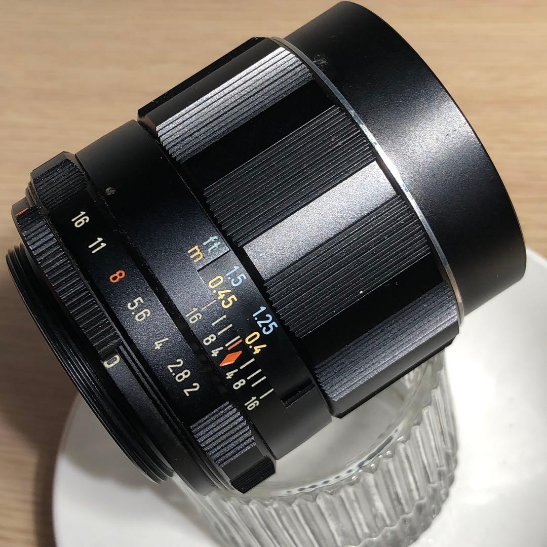 純正キャップ付 SUPER TAKUMAR 35mm f2 m42マウント